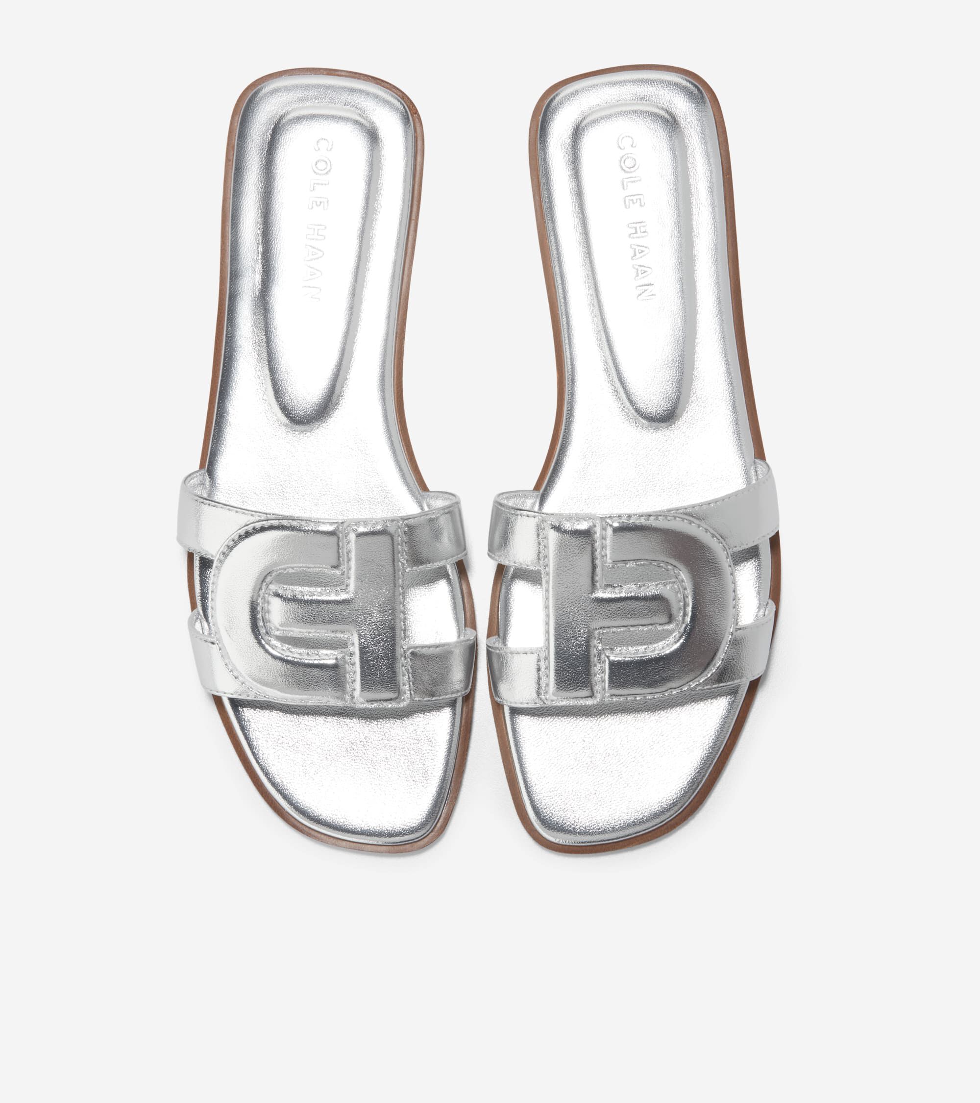 Cole haan silver sandals new arrivals